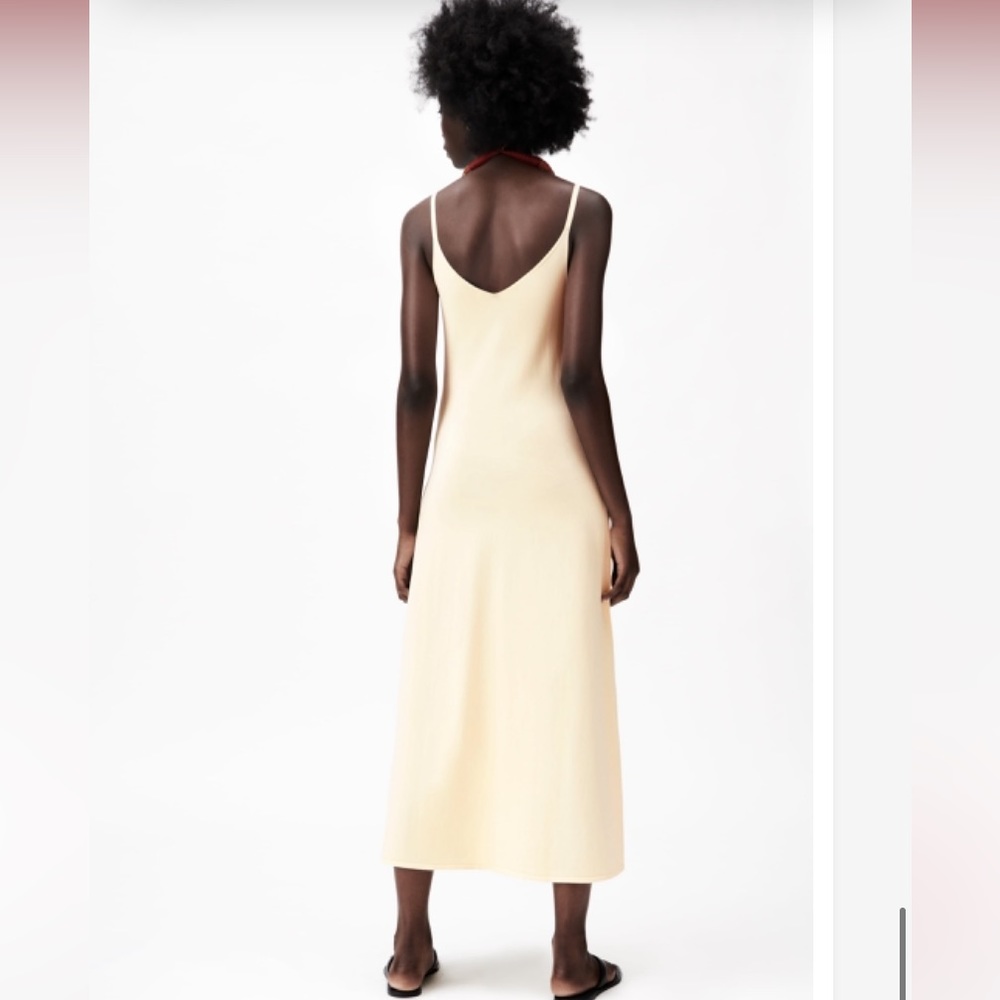 NWT Zara ecru long knit dress - Picture 11 of 14